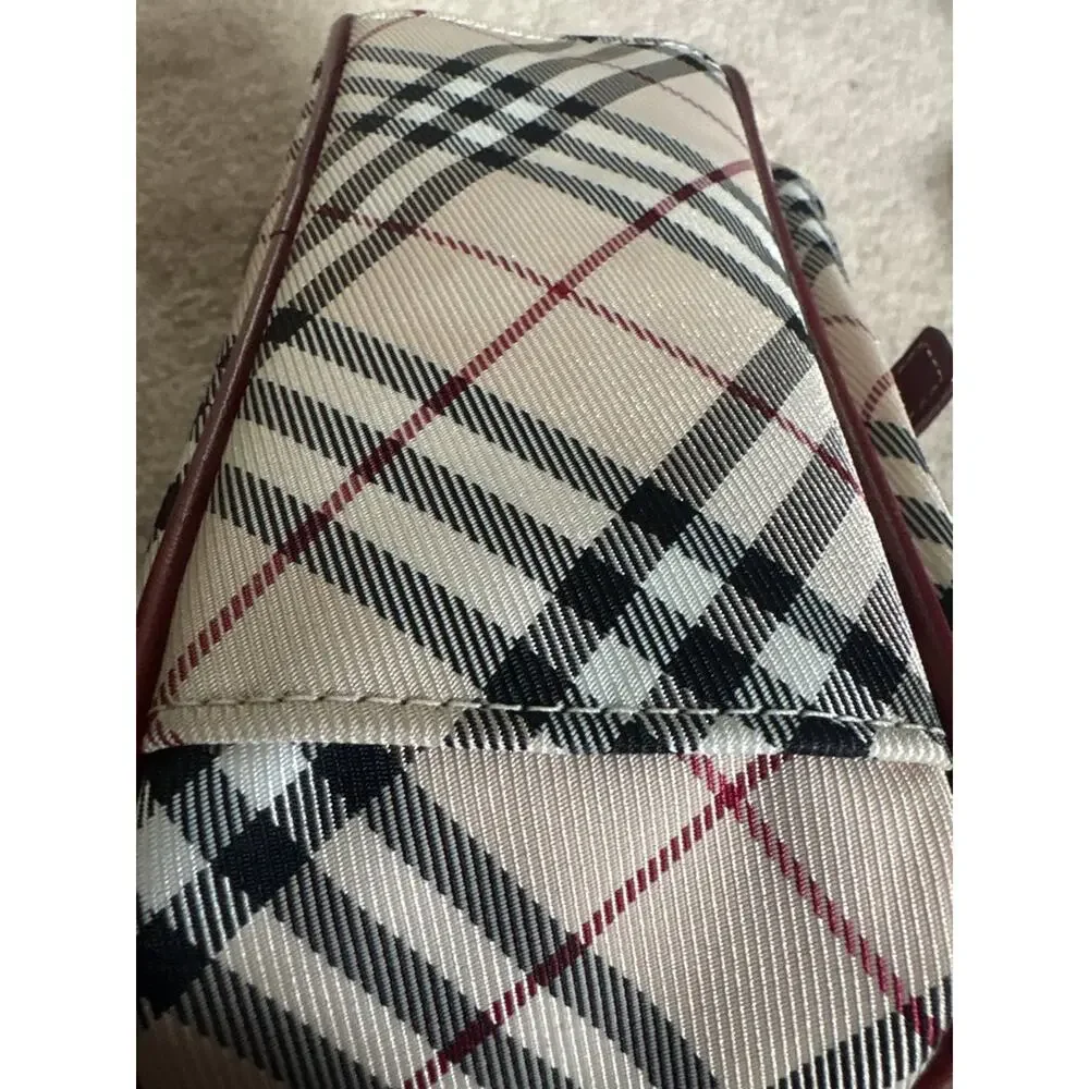 Burberry Blue Label Checkered Crossbody Bag